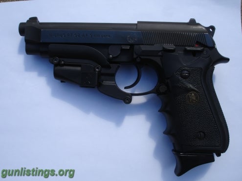 Pistols Taurus 9MM With Laser Sight