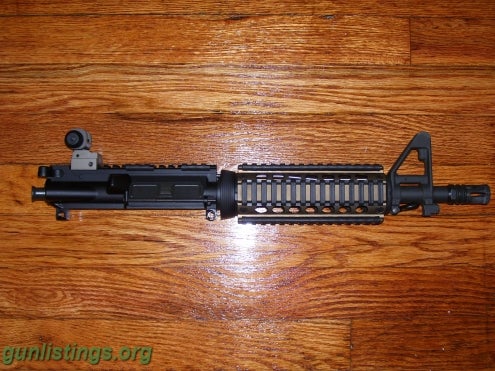 lmt ar 15. 10.5quot; LMT AR-15 upper receiver. Excellent condition, very low round count. Mil-spec, 1/7quot; twist, chrome lined chamber and barrel. Perfect for SBR or pistol