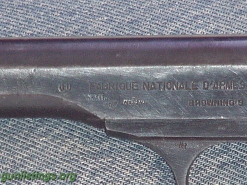 Fn Browning Model 1922 Serial Numbers