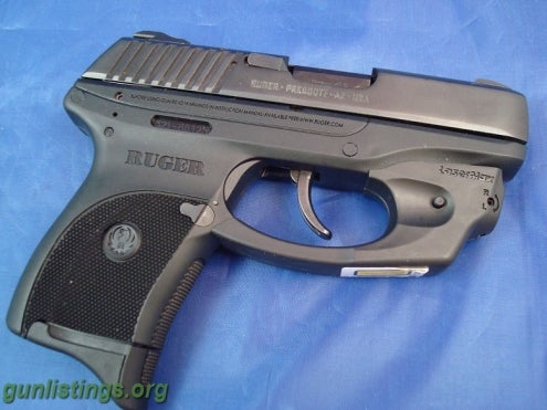 Pistols RUGER LC9 9MM With LASER Like New Extra Mag