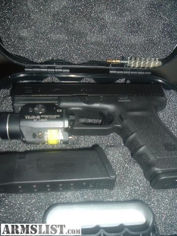 Pistols Glock 21SF/ Tactical Light-laser Combo