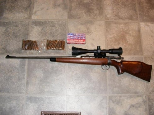 Rifles Sporterized British 303 With Scope And Ammo