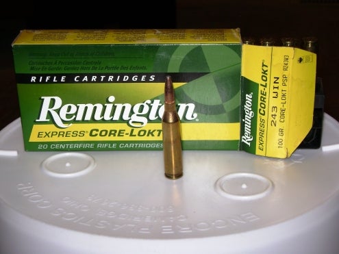 Ammo 243 Remington Core-lokt