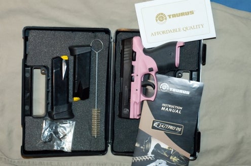 Pistols Taurus 9mm PT 24/7 Pro - Pink