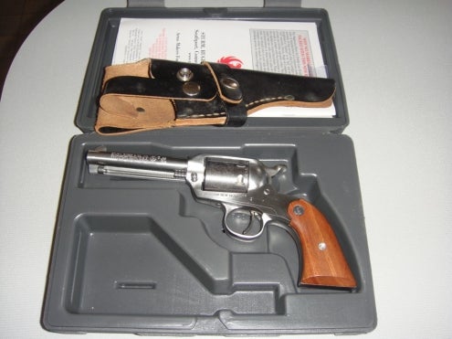 Pistols Ruger Bearcat 22 Cal Stainless Revolver