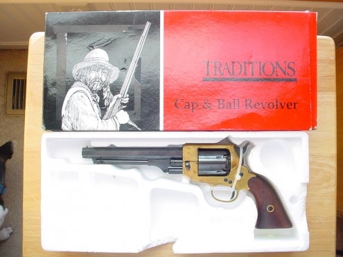 Pistols Traditions Spiller & Burr .36 Cap & Ball Revolvers