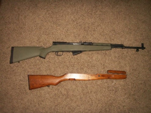 Norinco SKS - 7.62x39 - two stocks in springfield ...