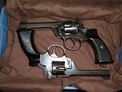 Pistols Enfield Tanker Revolver