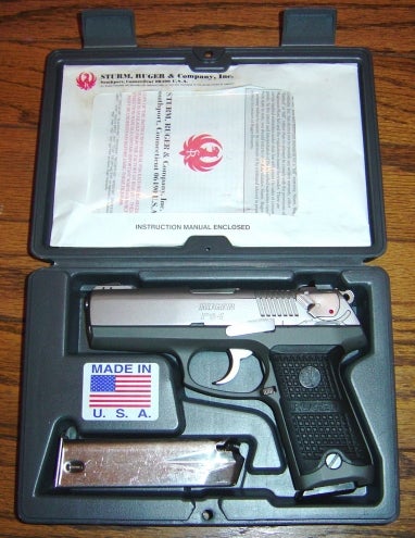 Pistols Ruger P94 Stainless 9MM