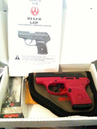 Pistols Ruger Lcp Rasberry Pink Great Conceal Carry Pistol