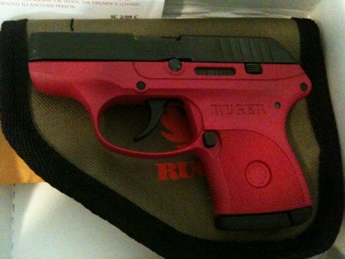 Pistols Ruger Lcp Rasberry Pink Great Conceal Carry Pistol