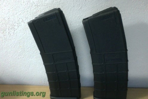 Accessories 2 Pro Mags (30 Round Magazines, 5.56/.223)