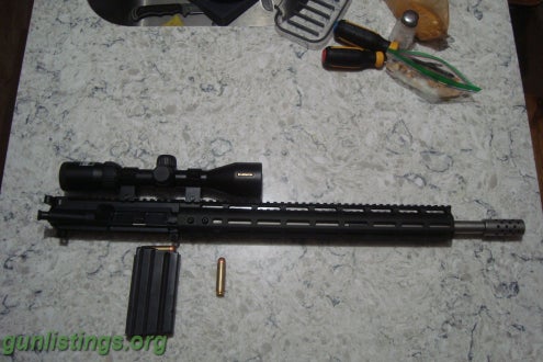 Accessories 450 Bushmaster Ar Upper With Nikon Scope And Mag