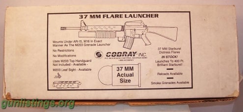 Accessories Cobray 37mm Flare/Smoke Grenade Launcher