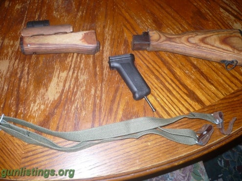 Accessories Complete Set Of Wood Furniture For An AK47