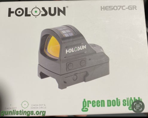 Accessories Holosun 507c - Green Dot