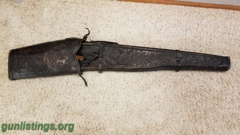 Accessories Leather Bolt Action Rifle Scabbard