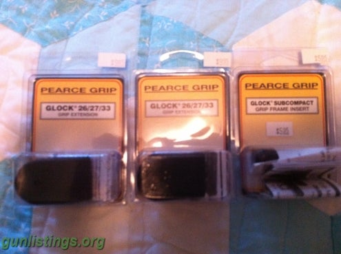 Accessories Pearce Grip Ext's & Plug For GLOCK