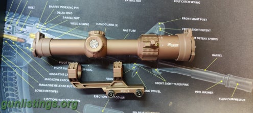 Accessories Sig Sauer Tango MSR 1-6 Coyote FDE LPVO