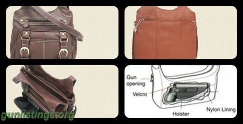 Accessories Two Buckle Gun Purse