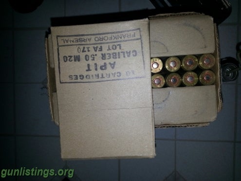 Ammo .50 BMG APIT US Ammo