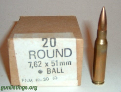 Ammo 08 WIN 7.62 X 51 MM NATO Battle Packs