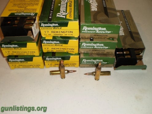 Ammo 17 REMINGTON AMMO