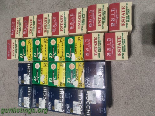 Ammo 28 Gauge Ammo