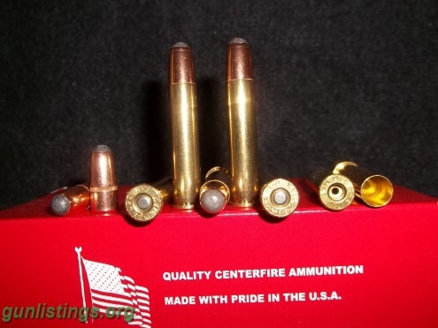 Ammo 357 Remington MAXIMUM Ammo. (357 Max.)