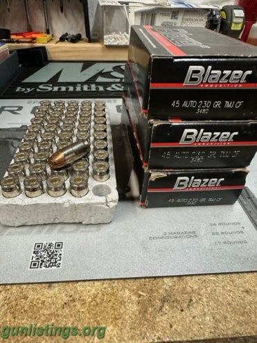 45 ACP FMJ & Hollow Points in des moines, Iowa gun classifieds ...