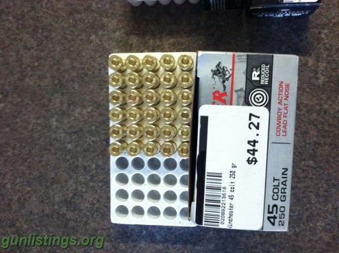 Ammo 45 Cal Ammo