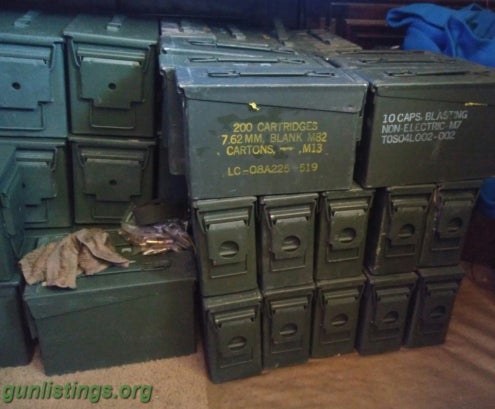 Ammo 50 Cal. & 30 Cal.ammo Cans