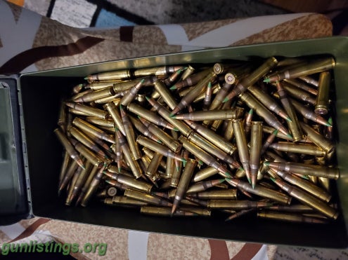 Ammo 556 Green Tip Ammo