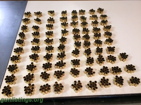 Ammo 9mm CLEAN Once-fired Brass And Bullets