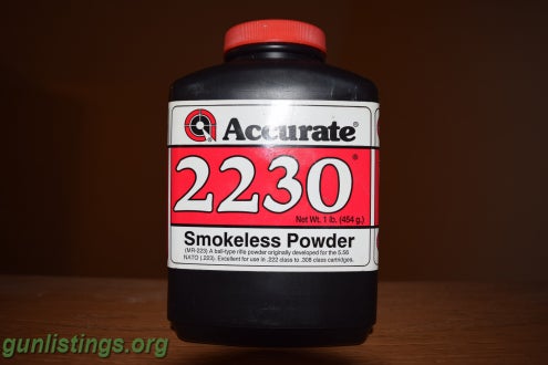 Ammo Accurate 2230 Powder (1LB)