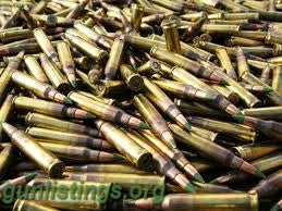 Ammo AMMO,,,MILITARY NATO LAKE CITY 5.56 GREEN TIP