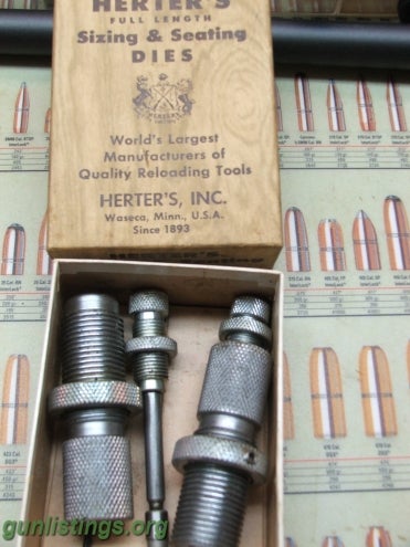 Herter's 30-40 Krag dies in omaha / council bluffs, Iowa gun ...