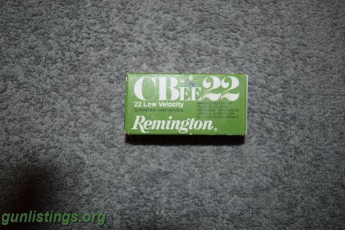 Ammo Remington .22 CBee22