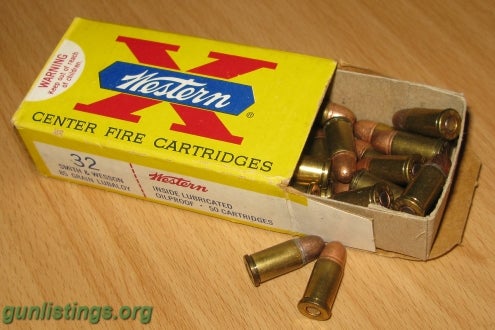 Ammo Western .32 Smith & Wesson 85 Grain (32SWP) (26 Rounds)