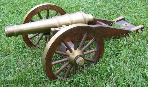 Collectibles Brass Cannon