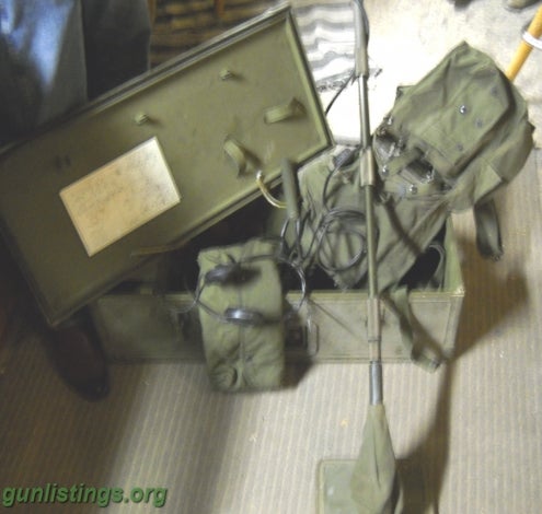 Collectibles Complete Land Mine Detector Sweeper â€“ Vietnam Era