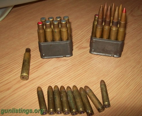 Collectibles WWII 30.06 - .30 Carbine Ammo - MI Garand Clips