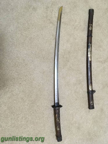 Misc Damascus Steel Katana