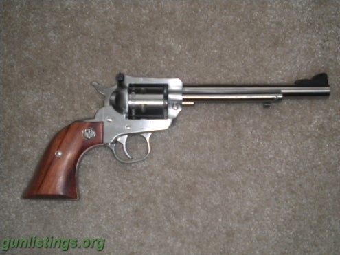 Pistols .22 Ruger Stainless Single Six Revolver