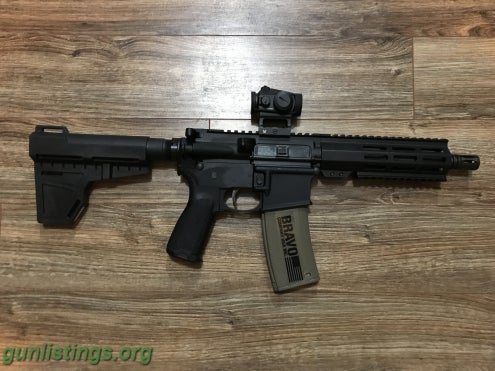 Pistols 10.5â€ AR Pistol