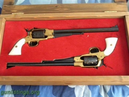 Pistols 1858 Blackpowder Remington Pistols By Pietta