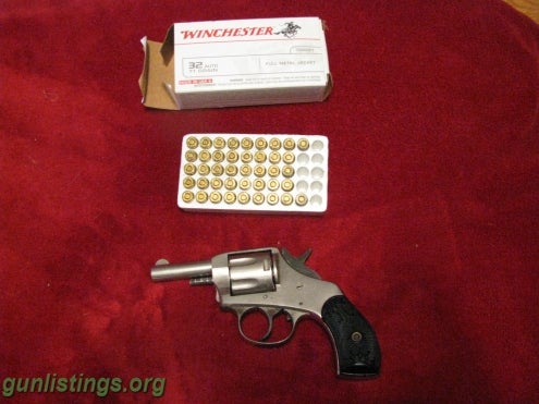 Pistols 32 Caliber Stainless Revolver