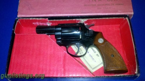 Pistols 38 Cal INA Tiger Revolver Nib