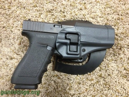 Pistols 45 Glock 21 & Blackhawk Holster