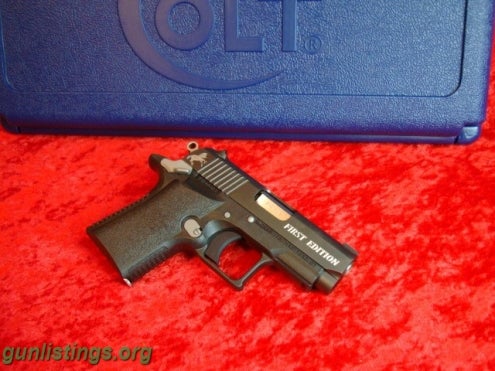 Pistols COLT MUSTANG FIRST EDITION Serial Number 11 NIB